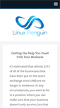 Mobile Screenshot of linux-penguin.org